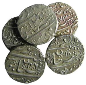MYSORE,Mysore mint silver rupee