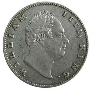 EIC,Colonial Coinage,William 4 silver rupee