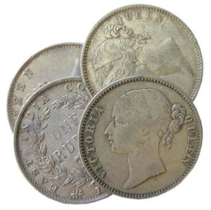 EIC,Colonial Coinage,Victoria silver rupee