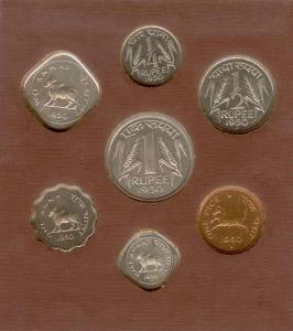 Republic India,Proof sets of India (46) from 1950-2004