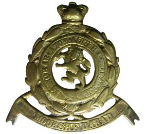 Cap badge brass