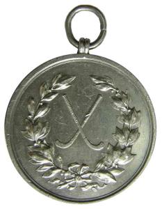 Aga khan hockey medal silver