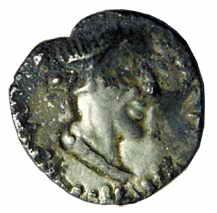 Western kshatrapas nahapana silver 2.42g