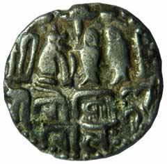 Cholas rajendra chola 1 silver 3.66g