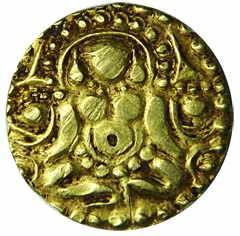 Chandellas of jejakabhukti sallakshana varman base gold 1.0g