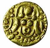 Chandellas of jejakabhukti sallakshana varman base gold 1.0g