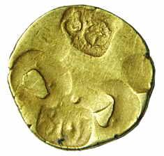 Shilaharas of kolhapur gold panda tanka