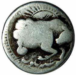 MUGHALS,Jahangir silver zodiac rupee