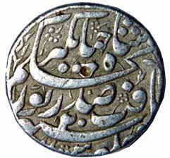 MUGHALS,Nur jahan silver rupee