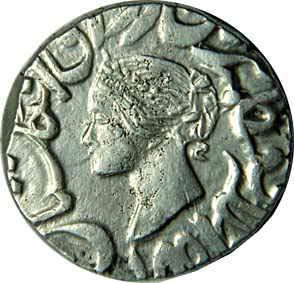 BHARATPUR,Jaswant rao silver rupee