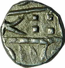 KARAULI,Madan pal silver ¼ rupee
