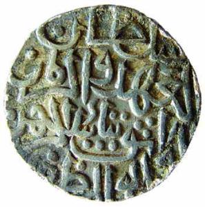 GULBARGA, Taj-ud-Din Firuz Shah Silver, Tanka