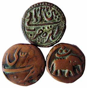 MYSORE, Tipu Sultan, Copper (3)