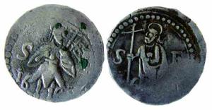 INDO-PORTUGESE, Goa, Silver (2), 2 Tangas