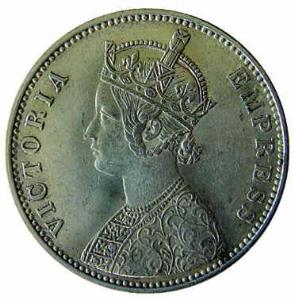 British India, Collection of 65 Rupees of all different types Silver