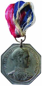 Coronation Medal of Edward VIII, Nickel
