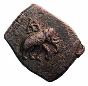 Taxila, Copper, 12.4 g