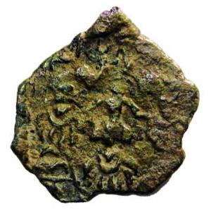 Satavahanas, Satakarni, Copper, Square, 7.1 g