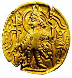 Later Kushanas, Vasu Deva II and successors Gold, Stater, 8.0 g