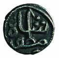 GUJARAT, Muzaffar Shah II Silver, 1/16 Tanka, 0.5 g