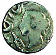BINDRABAN, Bindraban Mint, Silver, ½ Rupee