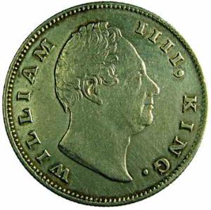 EIC,Clonial Coins,William IV, Silver, Rupee
