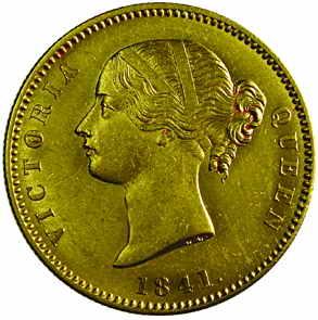 EIC,Clonial Coins,Victoria Queen, Gold, Mohur