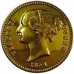 EIC,Clonial Coins,Victoria Queen, 10 Rupees