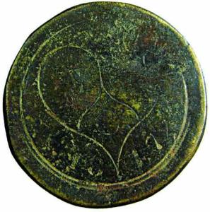 EIC,Clonial Coins,Copper, 20.3 g, Trial Strike