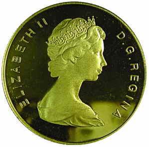 Canada, Gold, .917, 17 g, 100 Dollars