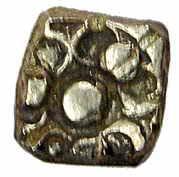 Punch-marked Janapada, Panchala Janapada, 5th century BC, Silver, ½ Karshapana, single sym