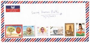 Autograph of Honorable Shri C. Rajgopalachari on letter pad dated April 15th, 1970. He was