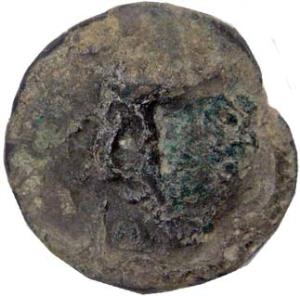 Mlechas of Kamarupa-Assam, Copper, 13.46 g, Balavarman or Vanamalavarman, 9th century AD, 