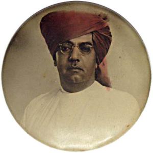 Tie-Pins of Princely States of Saurashtra (3) portraying colour portraits of the Maharajas