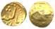 Bijapur Sultans, Ali Adil Shah (II)3/8 1656-1672 AD, gold Fanam, Adil Shah on obv, unpubli