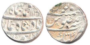 Muhammad Shah, 1719-1748AD, silver Rupee, AH 1131/Ahd, Katak (KM# 436.37), fine+, rare.