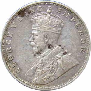 George V, Silver, Rupee (3), 1921 and 1922; Victoria Empress, Lakhi. Fine+ to Very Fine+, 