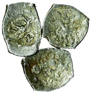 Surashtra Janapada, Silver (10), ¼ Karshapana, multiple restrikes type (Rajgor, Series 18)