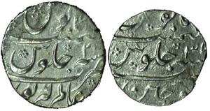 Aurangzeb, Silver (4), Rupee, Alamgirpur Mint (3) and Ujjain Mint. Very Fine+. (4)