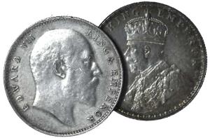 Silver (21), Rupee, various rulers and dates. Fine+ to About Extremely Fine. (21)