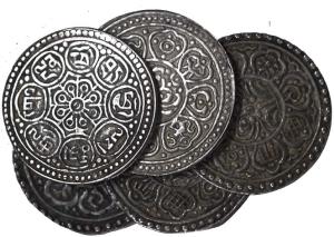 Tibet, Silver (23), Ga-den Tangka. Various types and varieties. Fine+ to Very Fine+. (23)