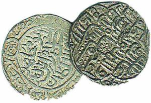 Collection of Bengal Tankas, Silver (10), Shihab-ud-Din Bayazid Shah, Firuzabad type; Sham