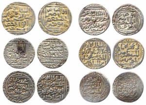 Silver (6), Tanka, assorted lot of various Tankas of Masud, Mahmud I, Balban, Firuz II, Mu