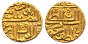 Muzaffar Shah III bin Mahmud Shah, Gold, Tanka, Mintless, AH 975 (Rajgor# 2449; G&G# G565)