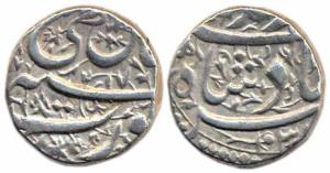 Jahangir, Silver, Rupee, Surat Mint, AH 103x/17. Very Fine+, Scarce.
