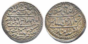 Jaswant Rao Holkar (AD 1797-1811), Silver, Nazarana Rupee, Sanskrit legend type, SE 1728 (
