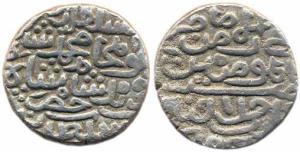 Muhammed Bin Farid (1434-1445 AD), Silver Tanka, AH 8XX (G&G #D 671). Good Fine and Very R