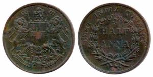 Assorted lot of East India Company and British Coins (8): Silver Rupee (3), Victoria, 1840
