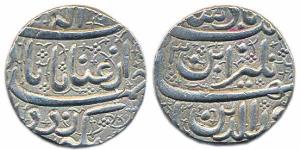 Jehangir, (AH1014-1037, 1605-1627AD), Sawai Rupee, heavy weight, Ahmedabad mint, 14.31 gms