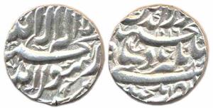 Jehangir (AH 1014-1037, 1605-1627AD), Silver Rupee, Elichpur Mint, AH 1016, (KM #141.5), E